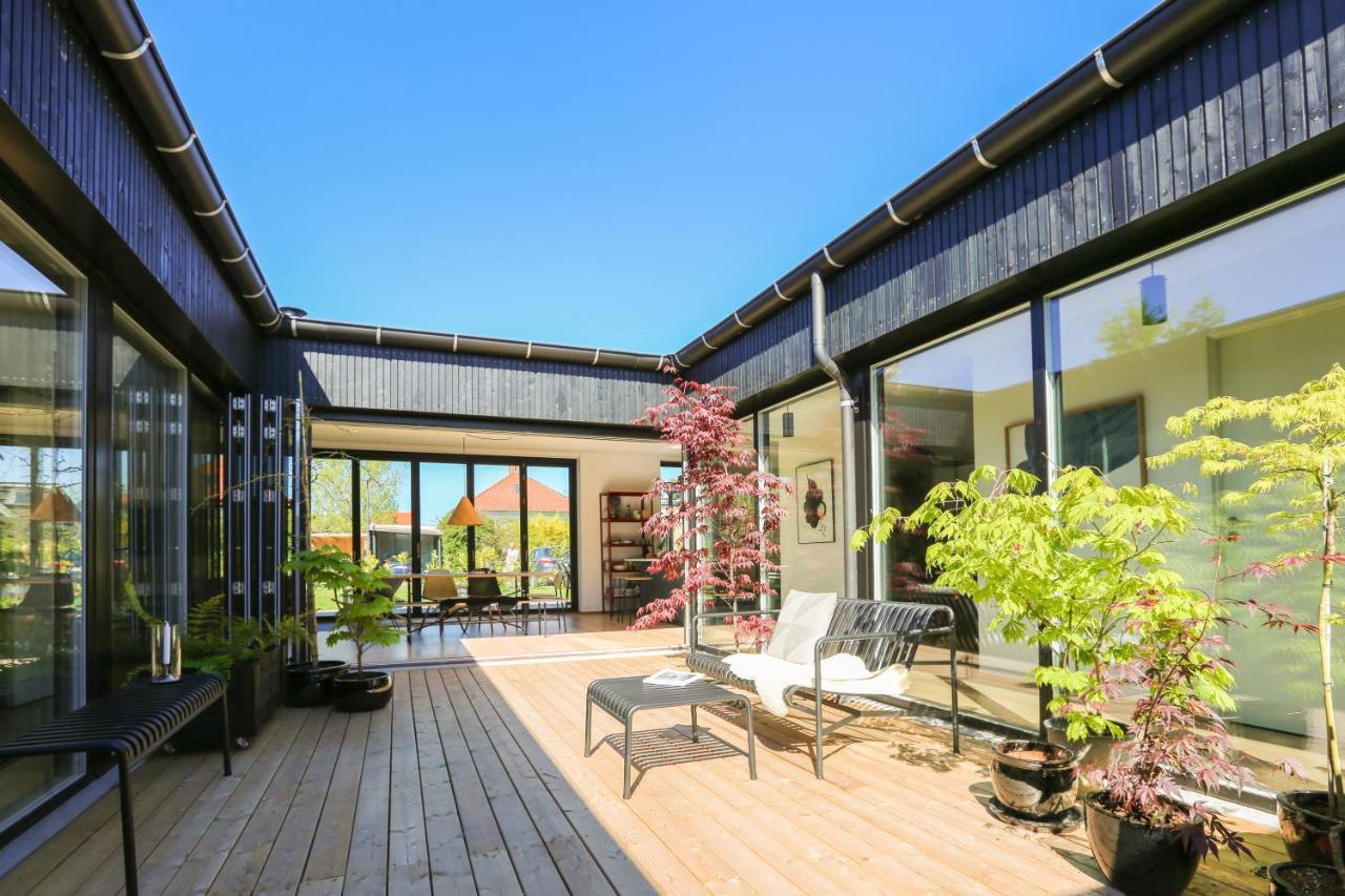 Modern Architecture Atrium House Villa Köpenhamn Exteriör bild